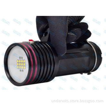 Aluminum 6500 Lumen DG70W Underwater Video Lights with Good
